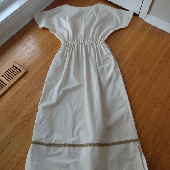 Vintage Greco Roman Dress Long Egyptian Style Theater Costume Boho Hippy - Picture 13 of 16
